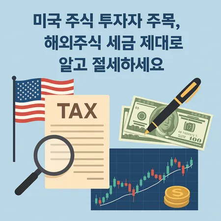 미국 주식 투자자 주목, 해외주식 세금 제대로 알고 절세하세요 1 미국 주식 투자자 주목, 해외주식 세금 제대로 알고 절세하세요